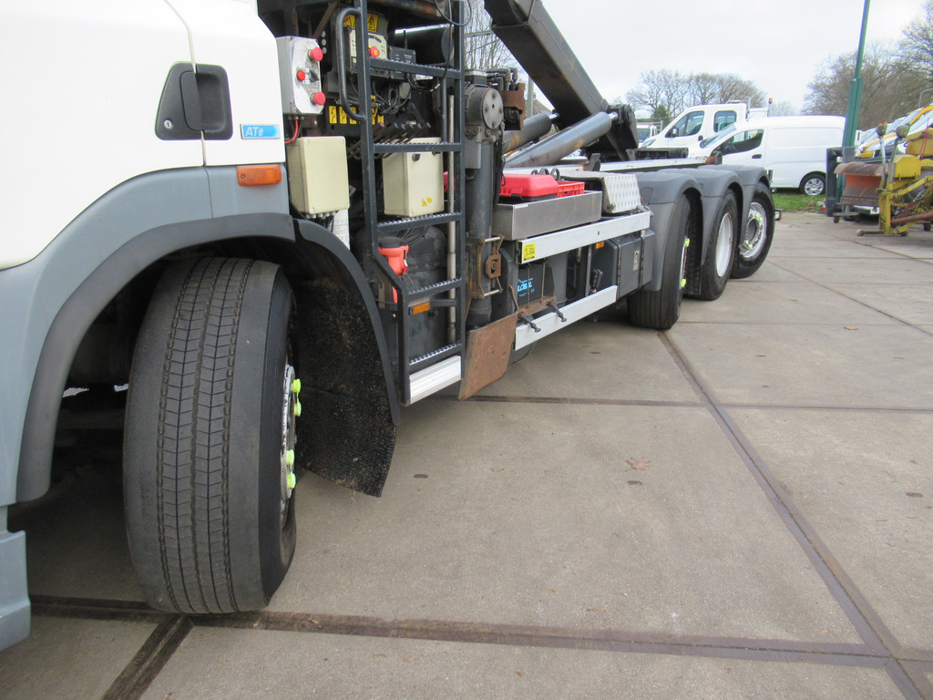 DAF CF 85.410 8x2 HIAB XS 244 HIPRO + VDL 21 T Haak - Kraan 7