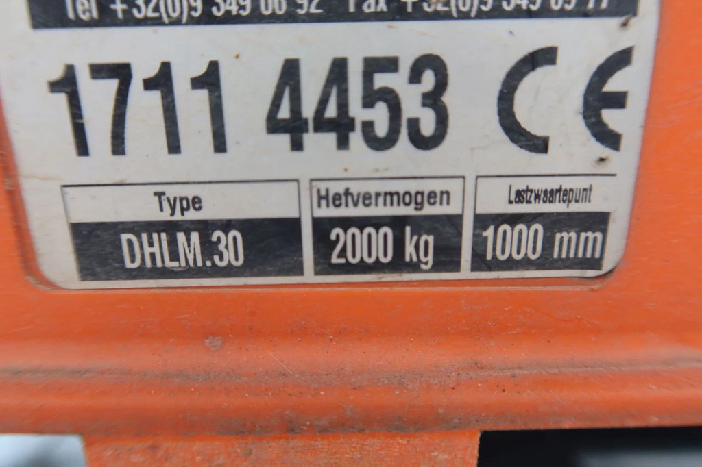 DAF CF 290 FA Bak+ klep Dhollandia 2000 kg 16