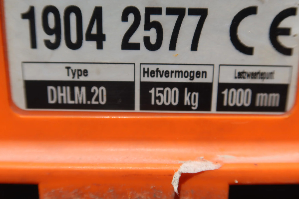 DAF LF 210 LF210 FA Bakwagen + Dhollandia 1500 kg 16