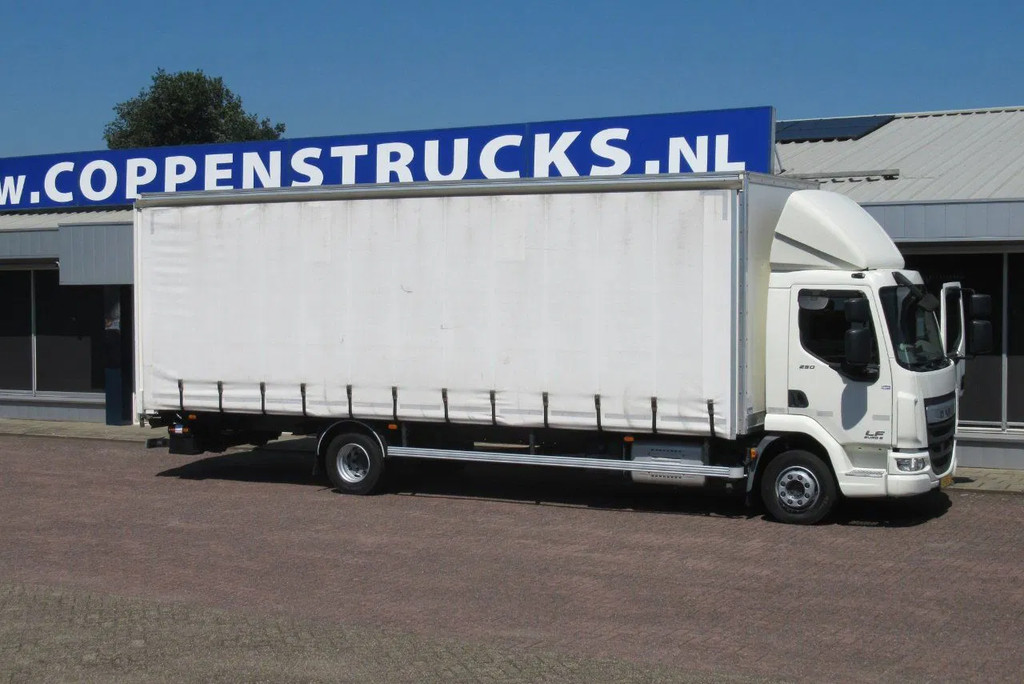 DAF LF 250 250 bak + klep + schuifzeil E6 15