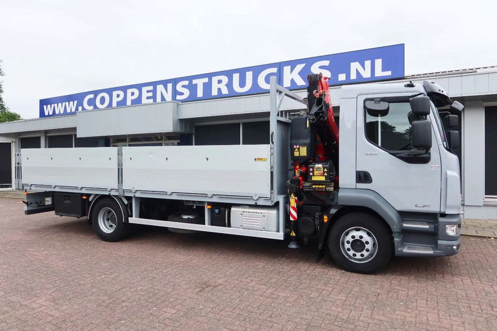 DAF LF 260 Openwagen+ Kraan Fassi F85 B023+ Radio controle 11