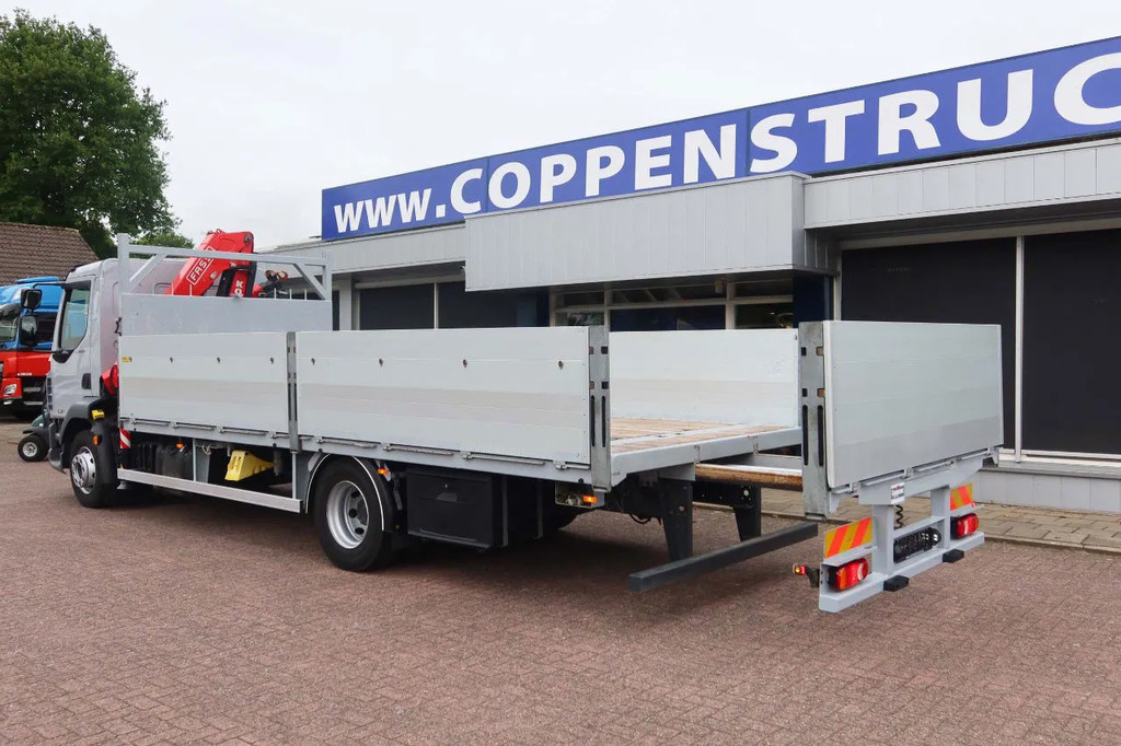 DAF LF 260 Openwagen+ Kraan Fassi F85 B023+ Radio controle 12