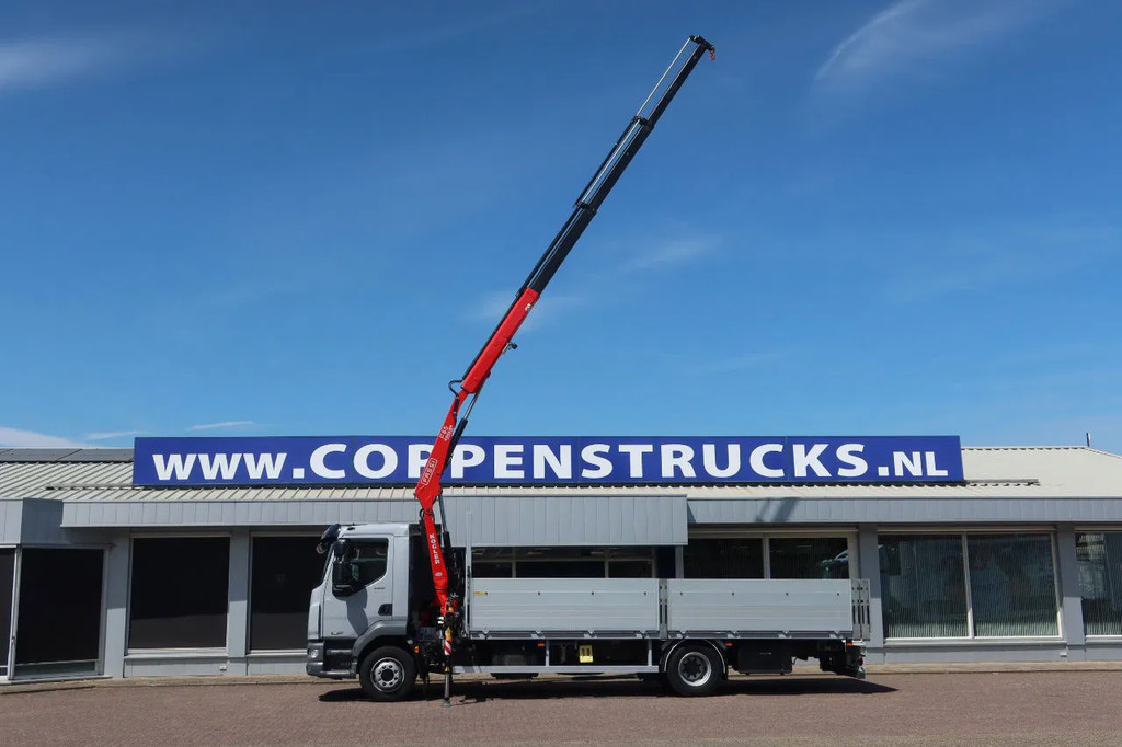 DAF LF 260 Openwagen+ Kraan Fassi F85 B023+ Radio controle 13