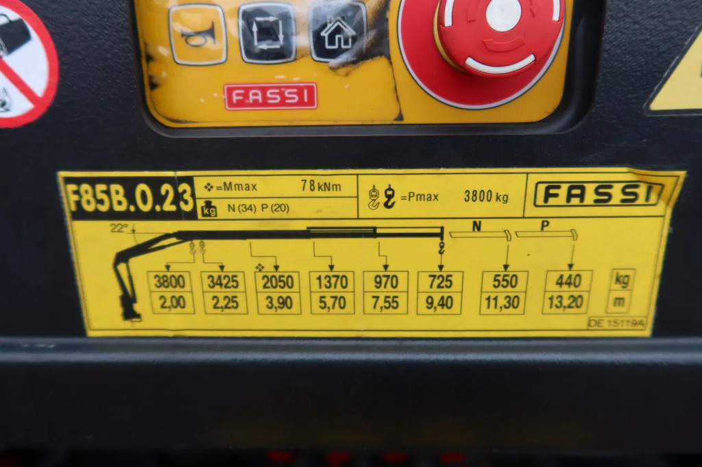 DAF LF 260 Openwagen+ Kraan Fassi F85 B023+ Radio controle 21