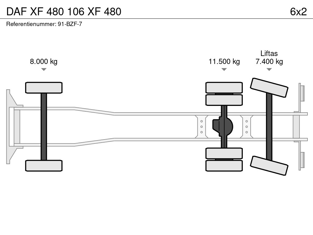 DAF XF 480 106 XF 480 21