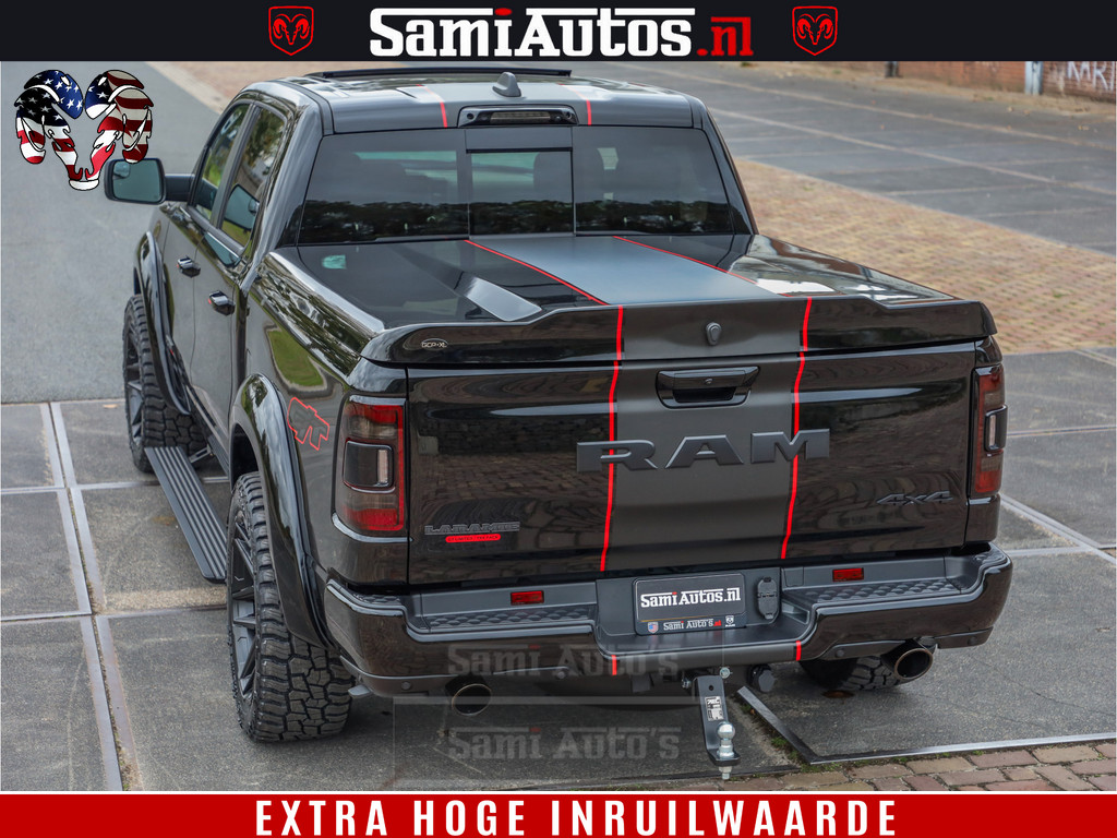 Dodge RAM 1500 GT EDITION HULK TRX PACK | 5.7 HEMI V8 402PK | VIRTUAL COCKPIT | HEAD-UP | ADAPTIVE CRUISE | 360 CAMERA | VOLLE UITVOERING | Comfortabele Dubbele Cabine met Royale 5 Zitplaatsen | 12