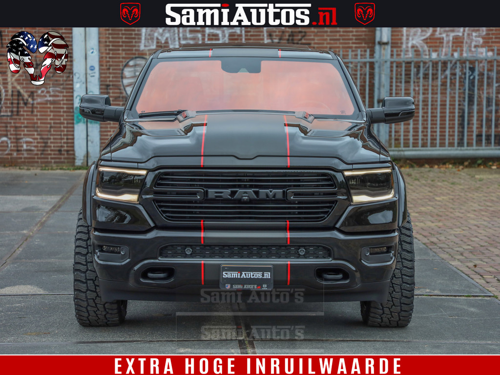 Dodge RAM 1500 GT EDITION HULK TRX PACK | 5.7 HEMI V8 402PK | VIRTUAL COCKPIT | HEAD-UP | ADAPTIVE CRUISE | 360 CAMERA | VOLLE UITVOERING | Comfortabele Dubbele Cabine met Royale 5 Zitplaatsen | 15