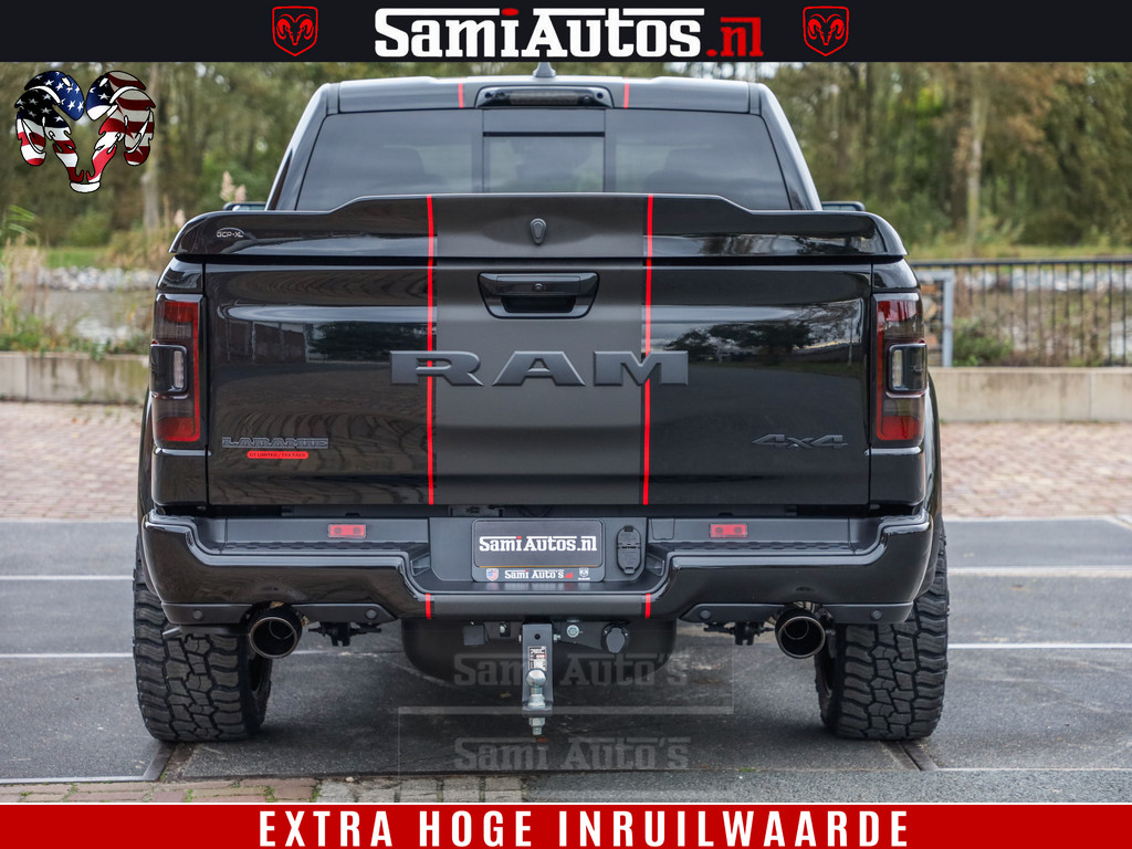 Dodge RAM 1500 GT EDITION HULK TRX PACK | 5.7 HEMI V8 402PK | VIRTUAL COCKPIT | HEAD-UP | ADAPTIVE CRUISE | 360 CAMERA | VOLLE UITVOERING | Comfortabele Dubbele Cabine met Royale 5 Zitplaatsen | 19