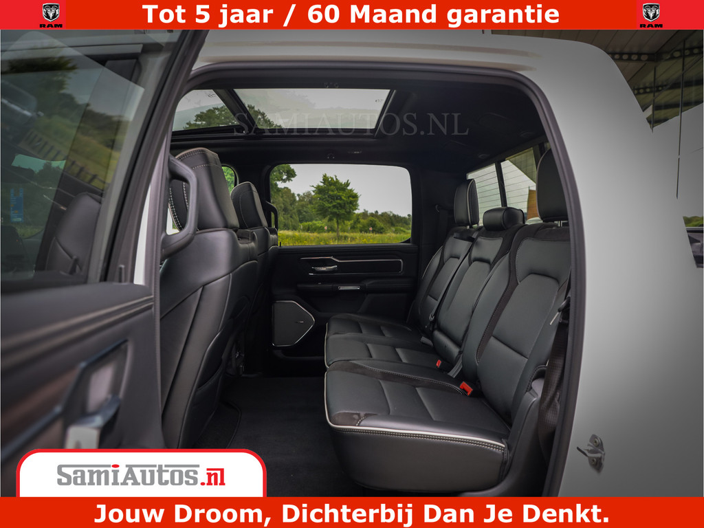 Dodge RAM 1500 Laramie Night | 420Pk 636 Nn | Extra Groot Scherm + Passagiers Scherm | Comfortabele Dubbele Cabine met Royale 5 Zitplaatsen | Nu Leverbaar uit Voorraad | Voorraad Nr 2223 - 5047 11
