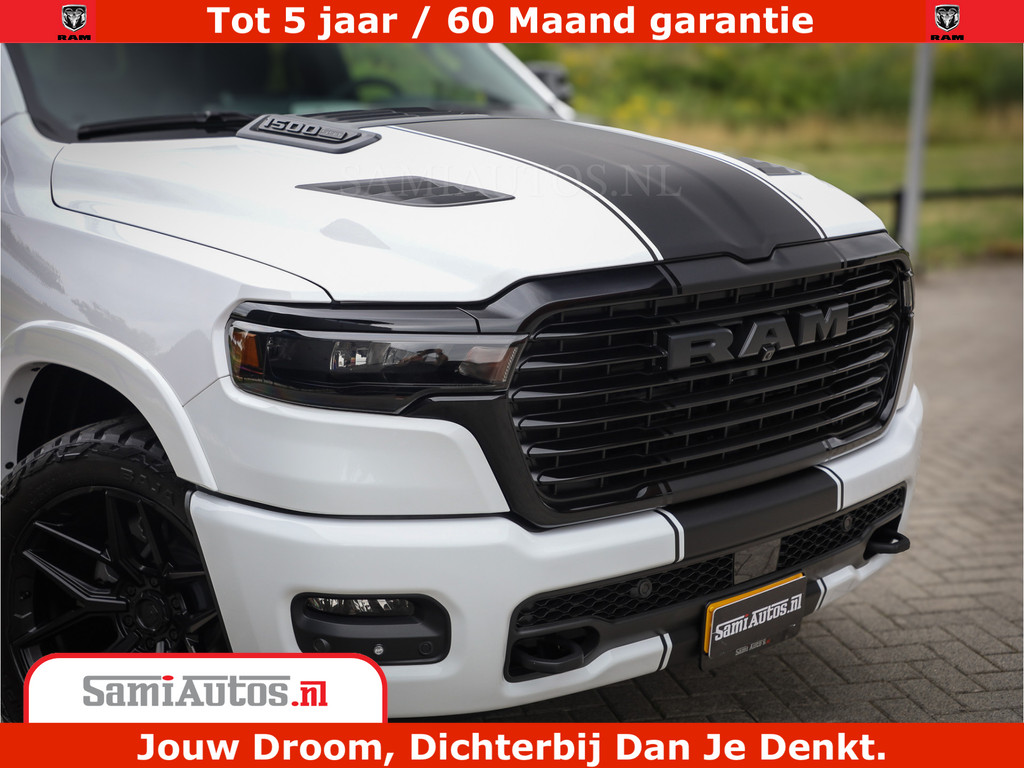 Dodge RAM 1500 Laramie Night | 420Pk 636 Nn | Extra Groot Scherm + Passagiers Scherm | Comfortabele Dubbele Cabine met Royale 5 Zitplaatsen | Nu Leverbaar uit Voorraad | Voorraad Nr 2223 - 5047 15