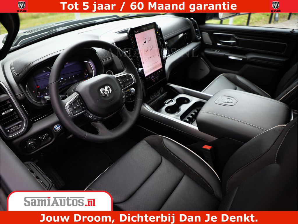 Dodge RAM 1500 Laramie Night | 420Pk 636 Nn | Extra Groot Scherm + Passagiers Scherm | Comfortabele Dubbele Cabine met Royale 5 Zitplaatsen | Nu Leverbaar uit Voorraad | Voorraad Nr 2223 - 5047 17