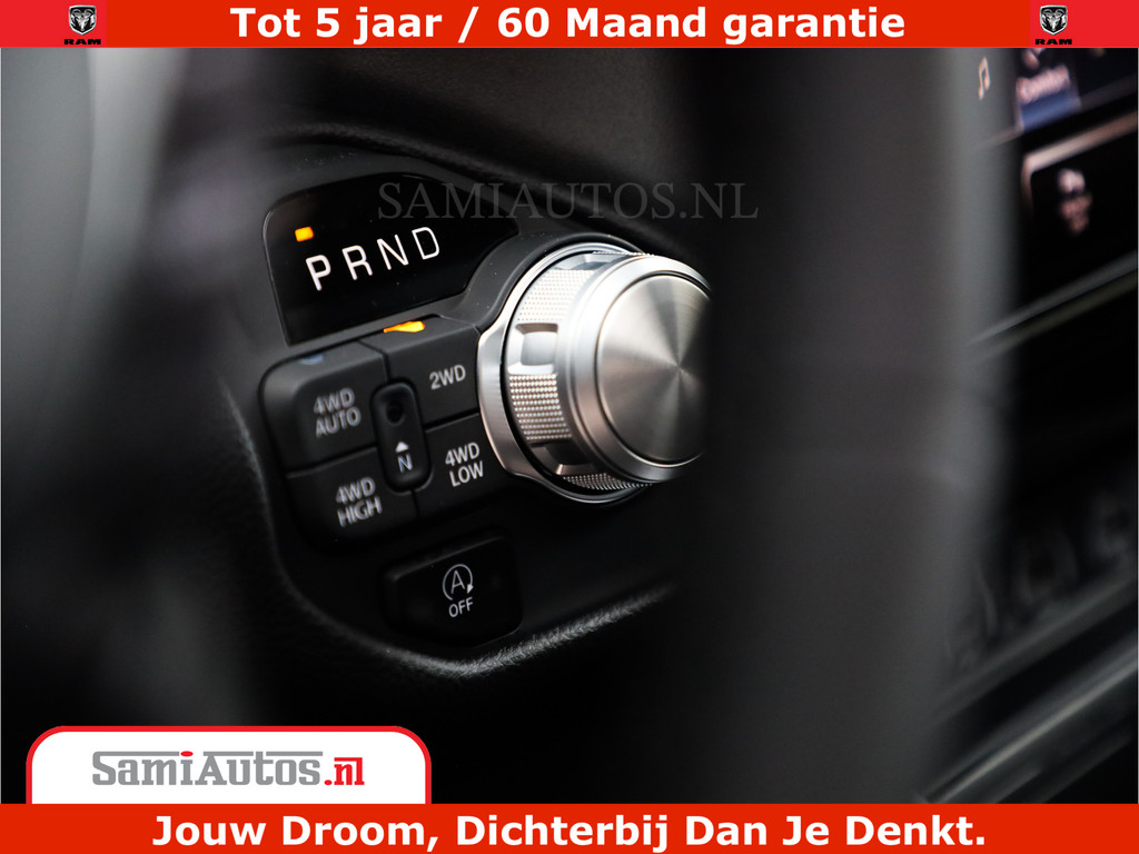 Dodge RAM 1500 Laramie Night | 420Pk 636 Nn | Extra Groot Scherm + Passagiers Scherm | Comfortabele Dubbele Cabine met Royale 5 Zitplaatsen | Nu Leverbaar uit Voorraad | Voorraad Nr 2223 - 5047 21