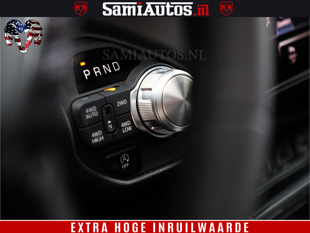 Dodge RAM 1500 Laramie Night | 420Pk 636 Nn | Extra Groot Scherm + Passagiers Scherm | Comfortabele Dubbele Cabine met Royale 5 Zitplaatsen | Nu Leverbaar uit Voorraad | Voorraad Nr 2223 - 5047 21