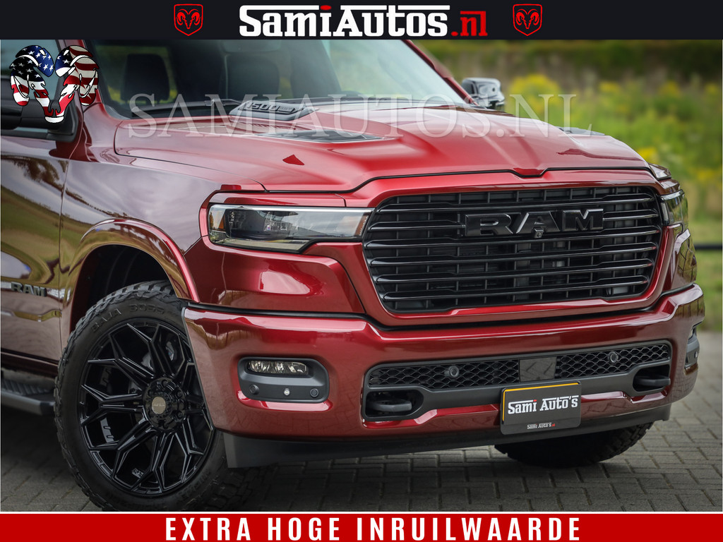 Dodge RAM 1500 Laramie Sport | 420HP 636NM | Stoere Sport en indrukwekkende kleur | Comfortabele Dubbele Cabine met Royale 5 Zitplaatsen | Nu Leverbaar uit Voorraad | Voorraad Nr 2218 - 3854 14