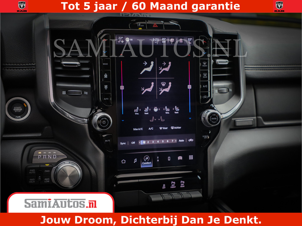 Dodge RAM 1500 Laramie Sport | 420HP 636NM | Stoere Sport en indrukwekkende kleur | Comfortabele Dubbele Cabine met Royale 5 Zitplaatsen | Nu Leverbaar uit Voorraad | Voorraad Nr 2218 - 3854 21