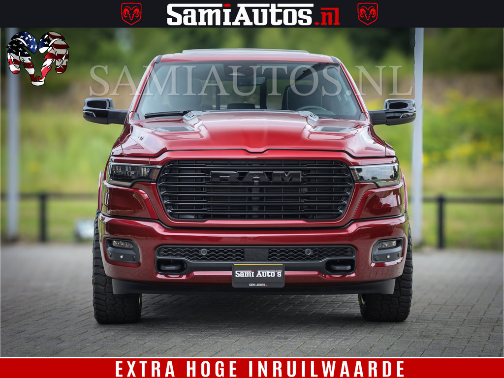 Dodge RAM 1500 Laramie Sport | 420HP 636NM | Stoere Sport en indrukwekkende kleur | Comfortabele Dubbele Cabine met Royale 5 Zitplaatsen | Nu Leverbaar uit Voorraad | Voorraad Nr 2218 - 3854 7