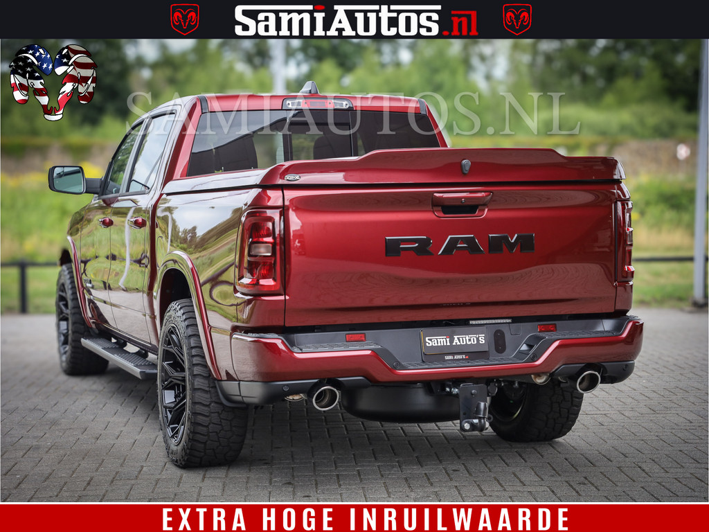 Dodge RAM 1500 Laramie Sport | 420HP 636NM | Stoere Sport en indrukwekkende kleur | Comfortabele Dubbele Cabine met Royale 5 Zitplaatsen | Nu Leverbaar uit Voorraad | Voorraad Nr 2218 - 3854 9
