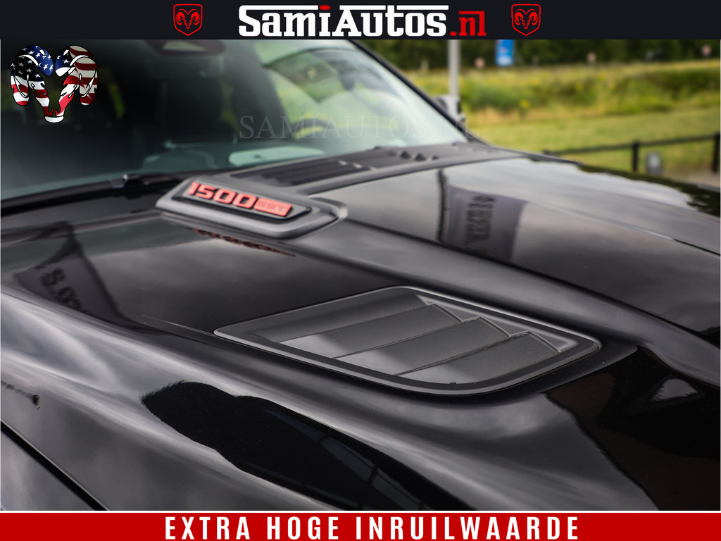 Dodge RAM 1500 Night Premium | Full Option | De Meest Luxe Pick-Up in zijn Klasse | Comfortabele Dubbele Cabine met Royale 5 Zitplaatsen | BPM vrij | Nu Leverbaar uit Voorraad | Voorraad Nr 2200 - 0886 10