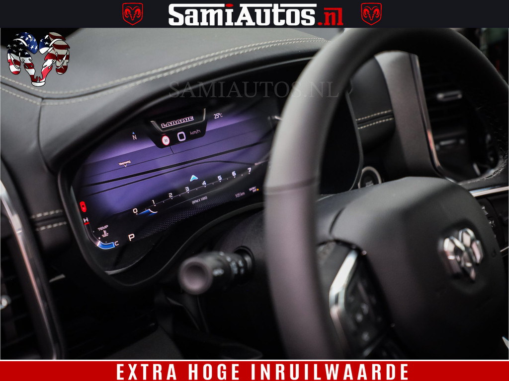 Dodge RAM 1500 Night Premium | Full Option | De Meest Luxe Pick-Up in zijn Klasse | Comfortabele Dubbele Cabine met Royale 5 Zitplaatsen | BPM vrij | Nu Leverbaar uit Voorraad | Voorraad Nr 2200 - 0886 10