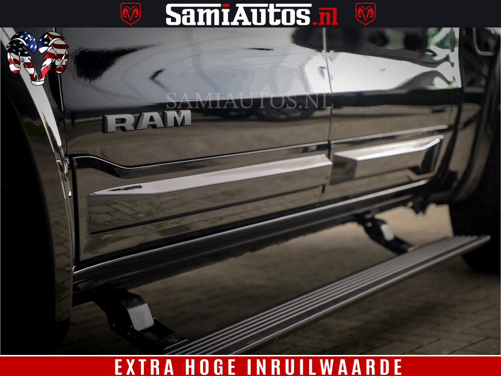 Dodge RAM 1500 Night Premium | Full Option | De Meest Luxe Pick-Up in zijn Klasse | Comfortabele Dubbele Cabine met Royale 5 Zitplaatsen | BPM vrij | Nu Leverbaar uit Voorraad | Voorraad Nr 2200 - 0886 11