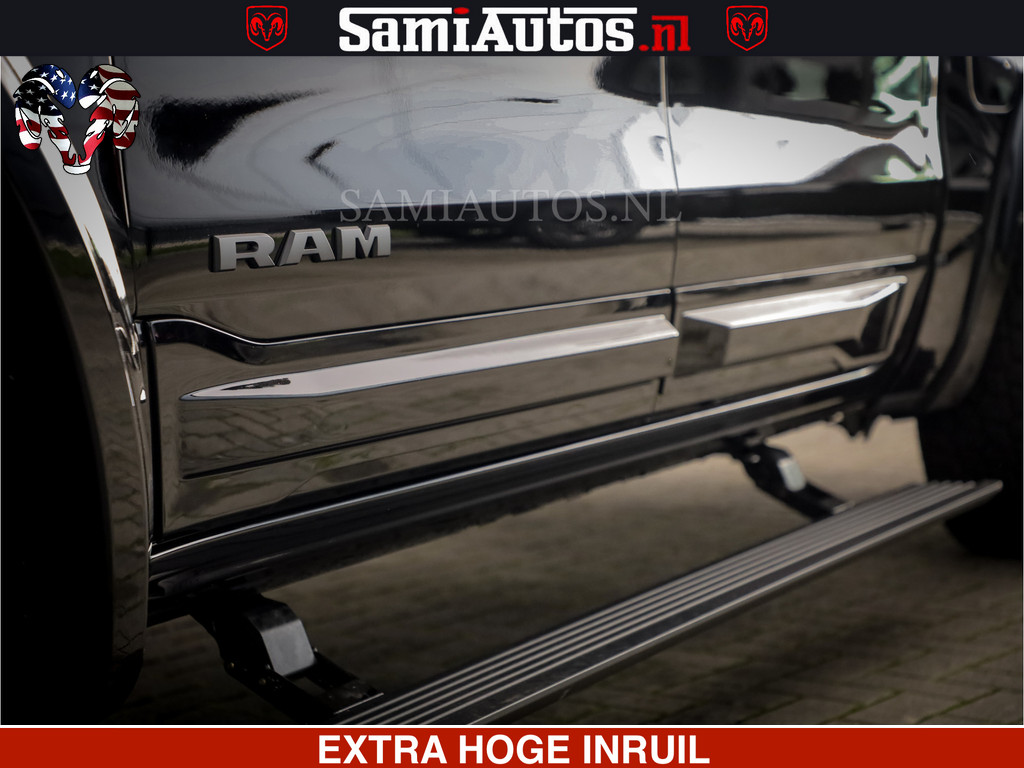 Dodge RAM 1500 Night Premium | Full Option | De Meest Luxe Pick-Up in zijn Klasse | Comfortabele Dubbele Cabine met Royale 5 Zitplaatsen | BPM vrij | Nu Leverbaar uit Voorraad | Voorraad Nr 2200 - 0886 11