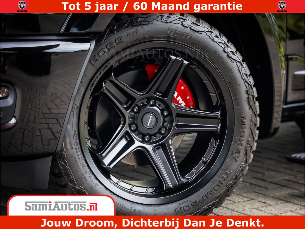 Dodge RAM 1500 Night Premium | Full Option | De Meest Luxe Pick-Up in zijn Klasse | Comfortabele Dubbele Cabine met Royale 5 Zitplaatsen | BPM vrij | Nu Leverbaar uit Voorraad | Voorraad Nr 2200 - 0886 14