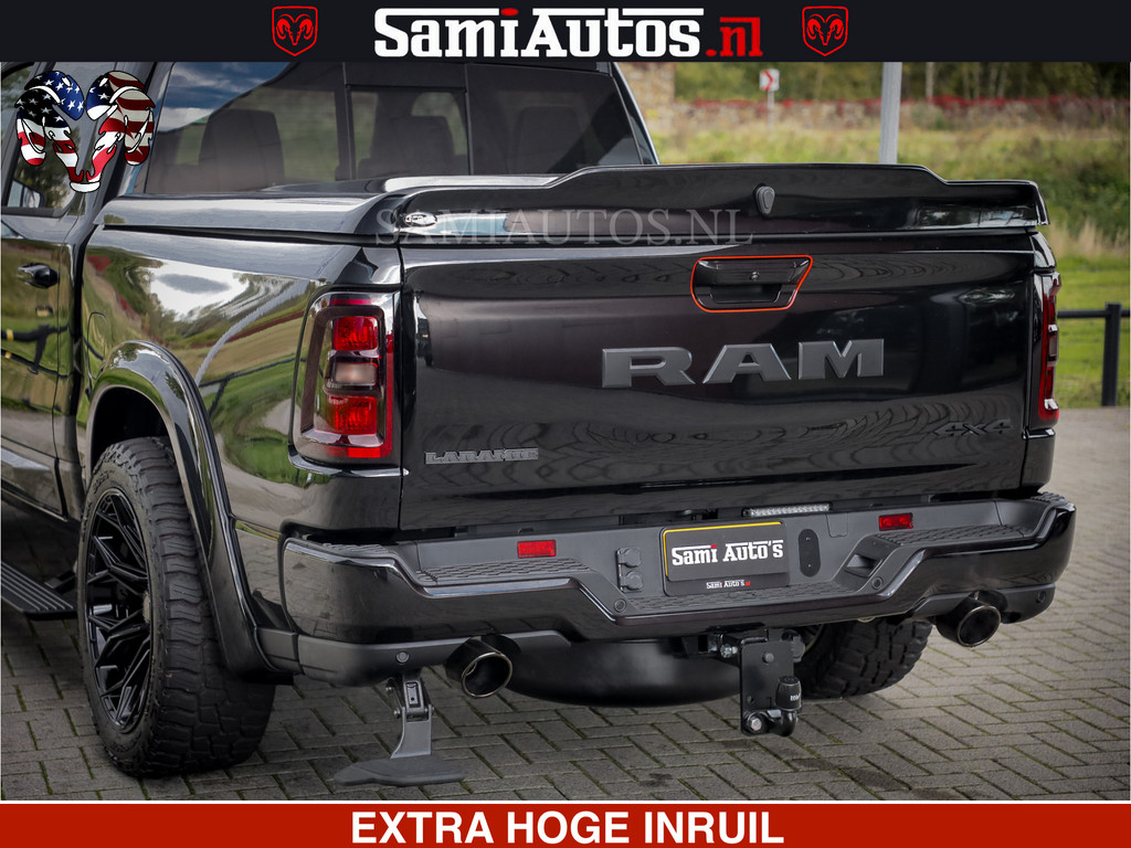 Dodge RAM 1500 Night Premium | Full Option | De Meest Luxe Pick-Up in zijn Klasse | Comfortabele Dubbele Cabine met Royale 5 Zitplaatsen | BPM vrij | Nu Leverbaar uit Voorraad | Voorraad Nr 2200 - 0886 16