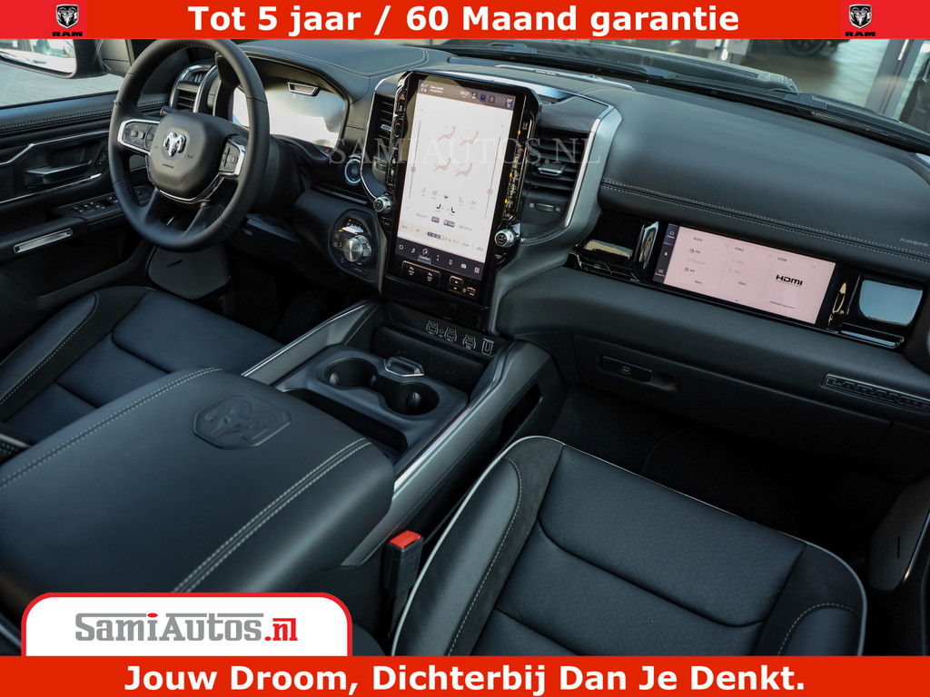 Dodge RAM 1500 Night Premium | Full Option | De Meest Luxe Pick-Up in zijn Klasse | Comfortabele Dubbele Cabine met Royale 5 Zitplaatsen | BPM vrij | Nu Leverbaar uit Voorraad | Voorraad Nr 2215 - 4984 19