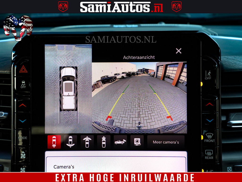 Dodge RAM 1500 Night Premium | Full Option | De Meest Luxe Pick-Up in zijn Klasse | Comfortabele Dubbele Cabine met Royale 5 Zitplaatsen | BPM vrij | Nu Leverbaar uit Voorraad | Voorraad Nr 2230 - 8765 9