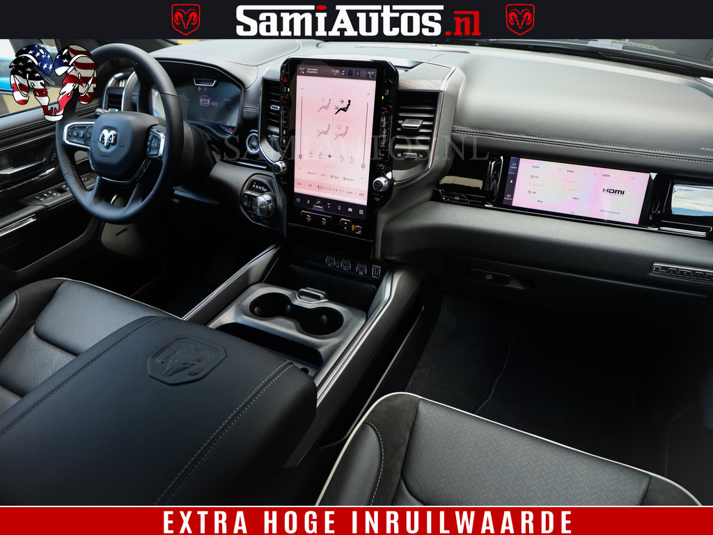 Dodge RAM 1500 Night Premium | Full Option | De Meest Luxe Pick-Up in zijn Klasse | Comfortabele Dubbele Cabine met Royale 5 Zitplaatsen | BPM vrij | Nu Leverbaar uit Voorraad | Voorraad Nr 2282 - 3332 10