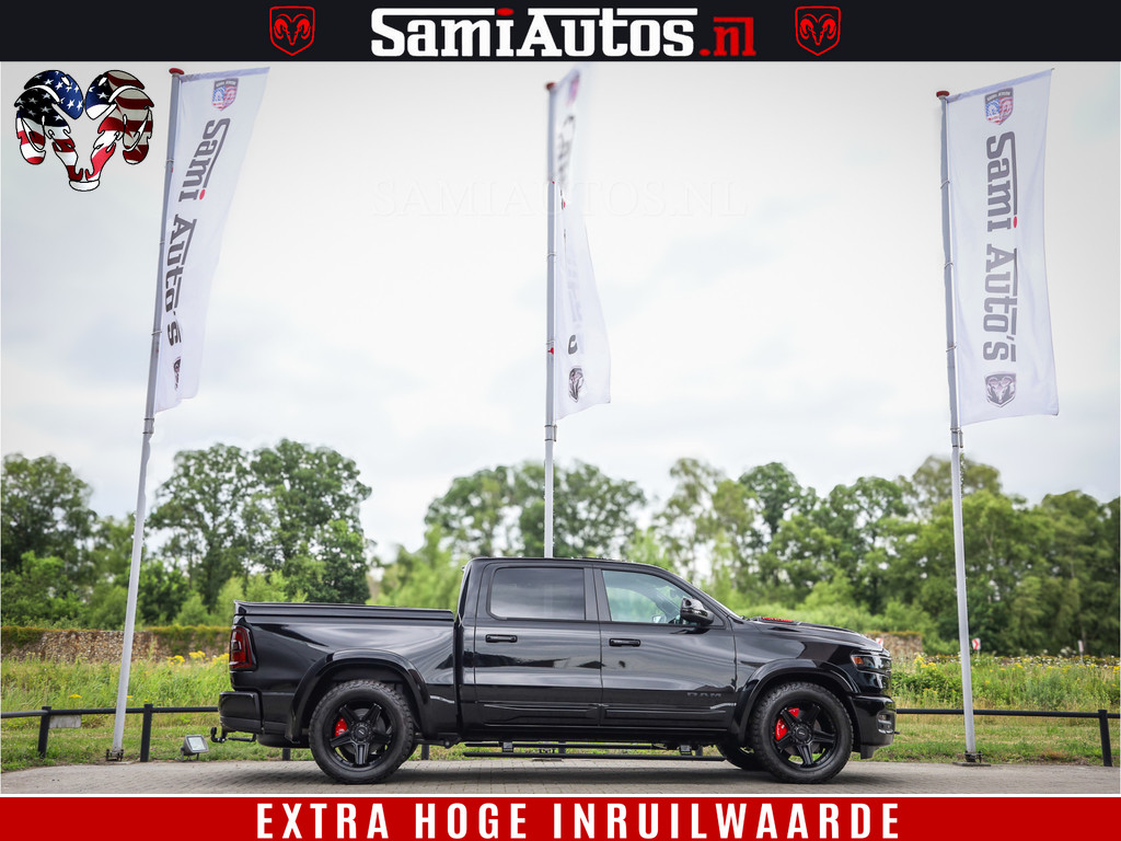 Dodge RAM 1500 Night Premium | Full Option | De Meest Luxe Pick-Up in zijn Klasse | Comfortabele Dubbele Cabine met Royale 5 Zitplaatsen | BPM vrij | Nu Leverbaar uit Voorraad | Voorraad Nr 2282 - 3332 13