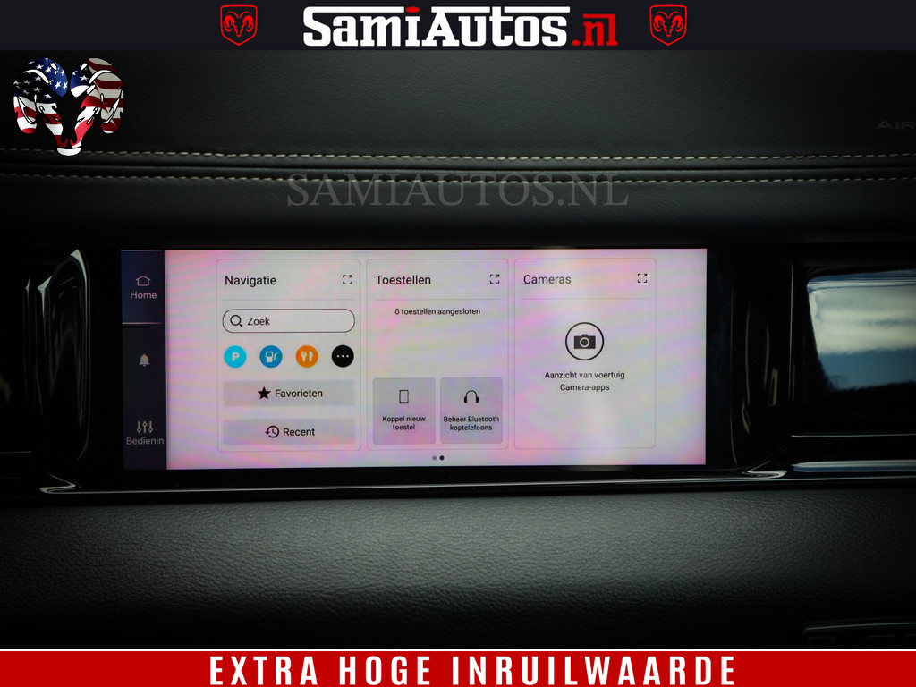 Dodge RAM 1500 Night Premium | Full Option | De Meest Luxe Pick-Up in zijn Klasse | Comfortabele Dubbele Cabine met Royale 5 Zitplaatsen | BPM vrij | Nu Leverbaar uit Voorraad | Voorraad Nr 2282 - 3332 14