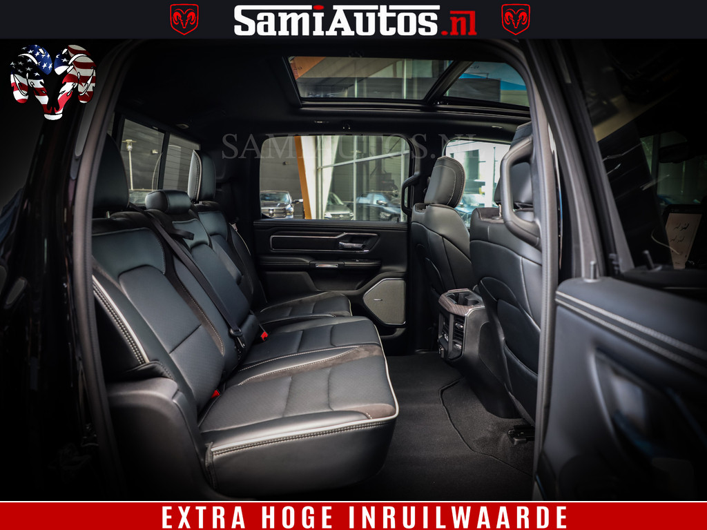 Dodge RAM 1500 Night Premium | Full Option | De Meest Luxe Pick-Up in zijn Klasse | Comfortabele Dubbele Cabine met Royale 5 Zitplaatsen | BPM vrij | Nu Leverbaar uit Voorraad | Voorraad Nr 2282 - 3332 20