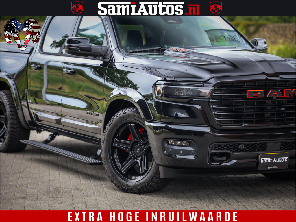 Dodge RAM 1500 Night Premium | Full Option | De Meest Luxe Pick-Up in zijn Klasse | Comfortabele Dubbele Cabine met Royale 5 Zitplaatsen | BPM vrij | Nu Leverbaar uit Voorraad | Voorraad Nr 2282 - 3332 20