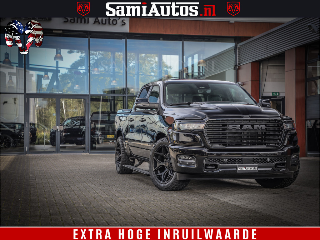 Dodge RAM 1500 Night Premium | Full Option | De Meest Luxe Pick-Up in zijn Klasse | Comfortabele Dubbele Cabine met Royale 5 Zitplaatsen | BPM vrij | Nu Leverbaar uit Voorraad | Voorraad Nr 2282 - 3332 8