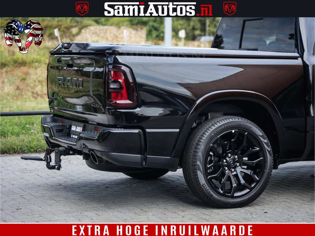 Dodge RAM 1500 Night Premium | Full Option | De Meest Luxe Pick-Up in zijn Klasse | Comfortabele Dubbele Cabine met Royale 5 Zitplaatsen | BPM vrij | Nu Leverbaar uit Voorraad | Voorraad Nr 2283 - 3326 18