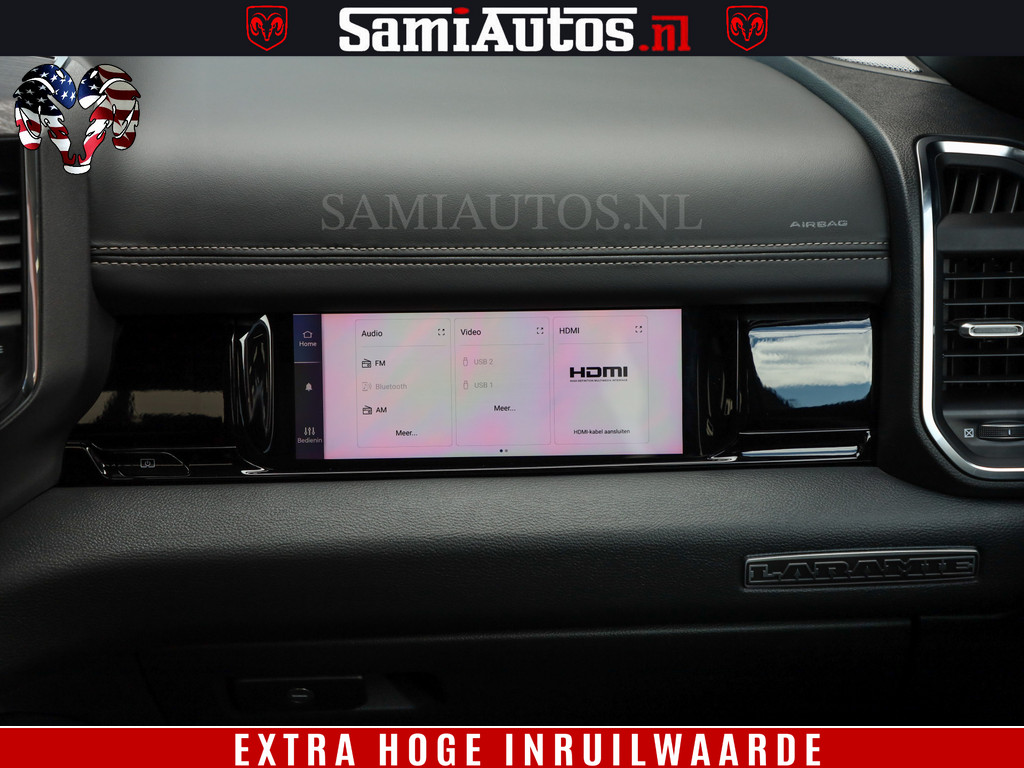 Dodge RAM 1500 Night Premium | Full Option | De Meest Luxe Pick-Up in zijn Klasse | Comfortabele Dubbele Cabine met Royale 5 Zitplaatsen | BPM vrij | Nu Leverbaar uit Voorraad | Voorraad Nr 2285 - 7648 18