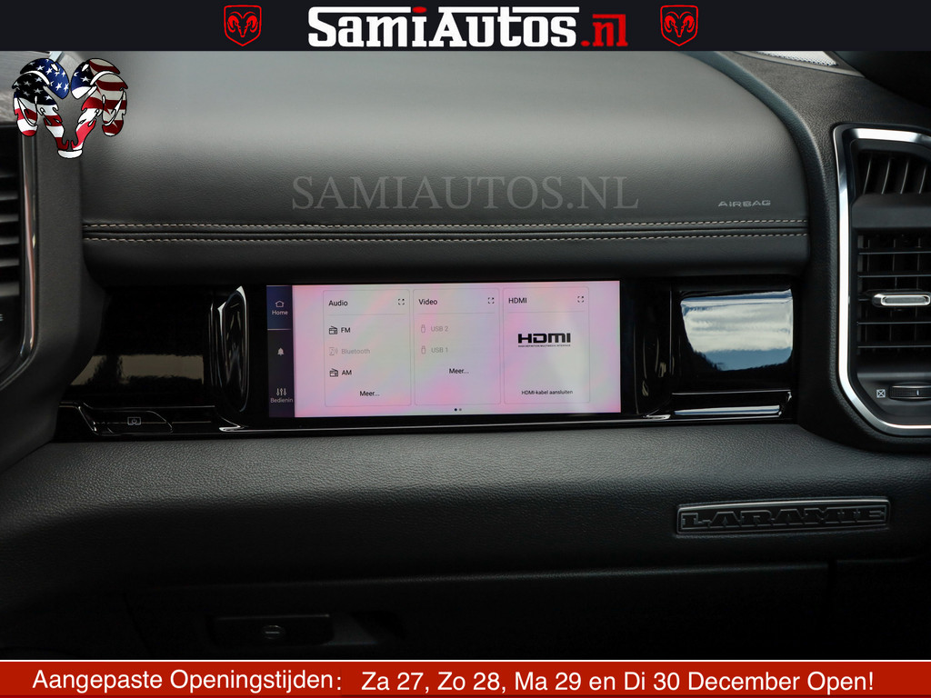 Dodge RAM 1500 Night Premium | Full Option | De Meest Luxe Pick-Up in zijn Klasse | Comfortabele Dubbele Cabine met Royale 5 Zitplaatsen | BPM vrij | Nu Leverbaar uit Voorraad | Voorraad Nr 2285 - 7648 18