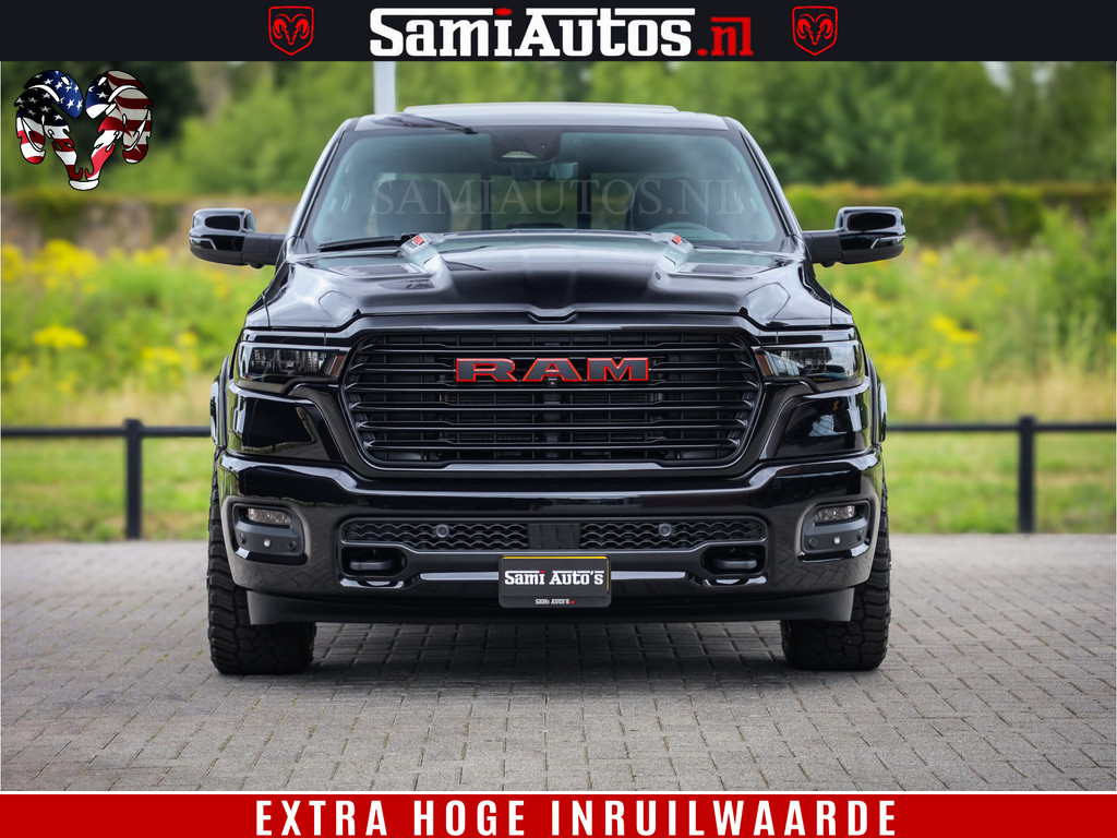 Dodge RAM 1500 Night Premium | Full Option | De Meest Luxe Pick-Up in zijn Klasse | Comfortabele Dubbele Cabine met Royale 5 Zitplaatsen | BPM vrij | Nu Leverbaar uit Voorraad | Voorraad Nr 2287 - 3384 12