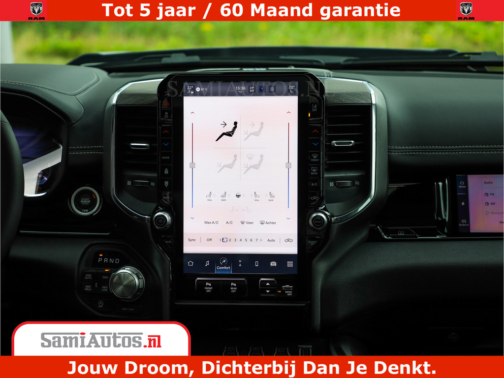 Dodge RAM 1500 Night Premium | Full Option | De Meest Luxe Pick-Up in zijn Klasse | Comfortabele Dubbele Cabine met Royale 5 Zitplaatsen | BPM vrij | Nu Leverbaar uit Voorraad | Voorraad Nr 2287 - 3384 15
