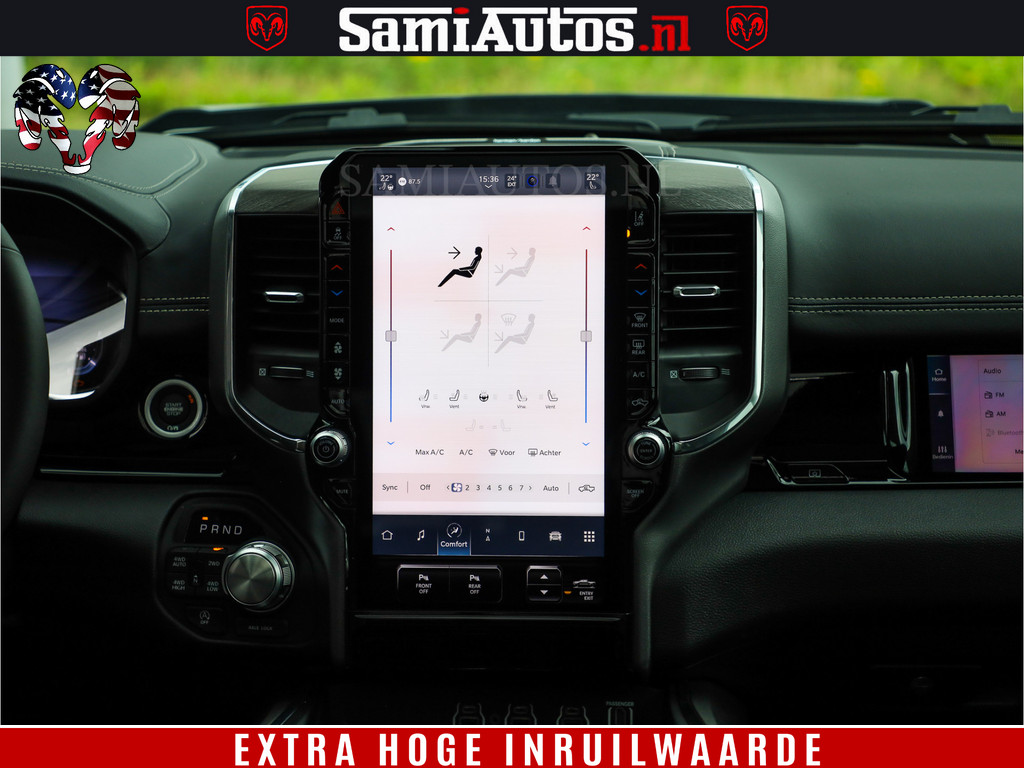 Dodge RAM 1500 Night Premium | Full Option | De Meest Luxe Pick-Up in zijn Klasse | Comfortabele Dubbele Cabine met Royale 5 Zitplaatsen | BPM vrij | Nu Leverbaar uit Voorraad | Voorraad Nr 2287 - 3384 15