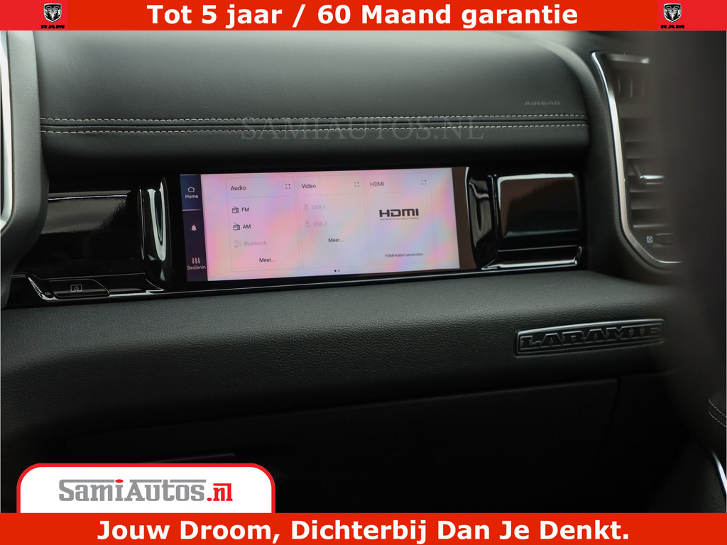 Dodge RAM 1500 Night Premium | Full Option | De Meest Luxe Pick-Up in zijn Klasse | Comfortabele Dubbele Cabine met Royale 5 Zitplaatsen | BPM vrij | Nu Leverbaar uit Voorraad | Voorraad Nr 2287 - 3384 7