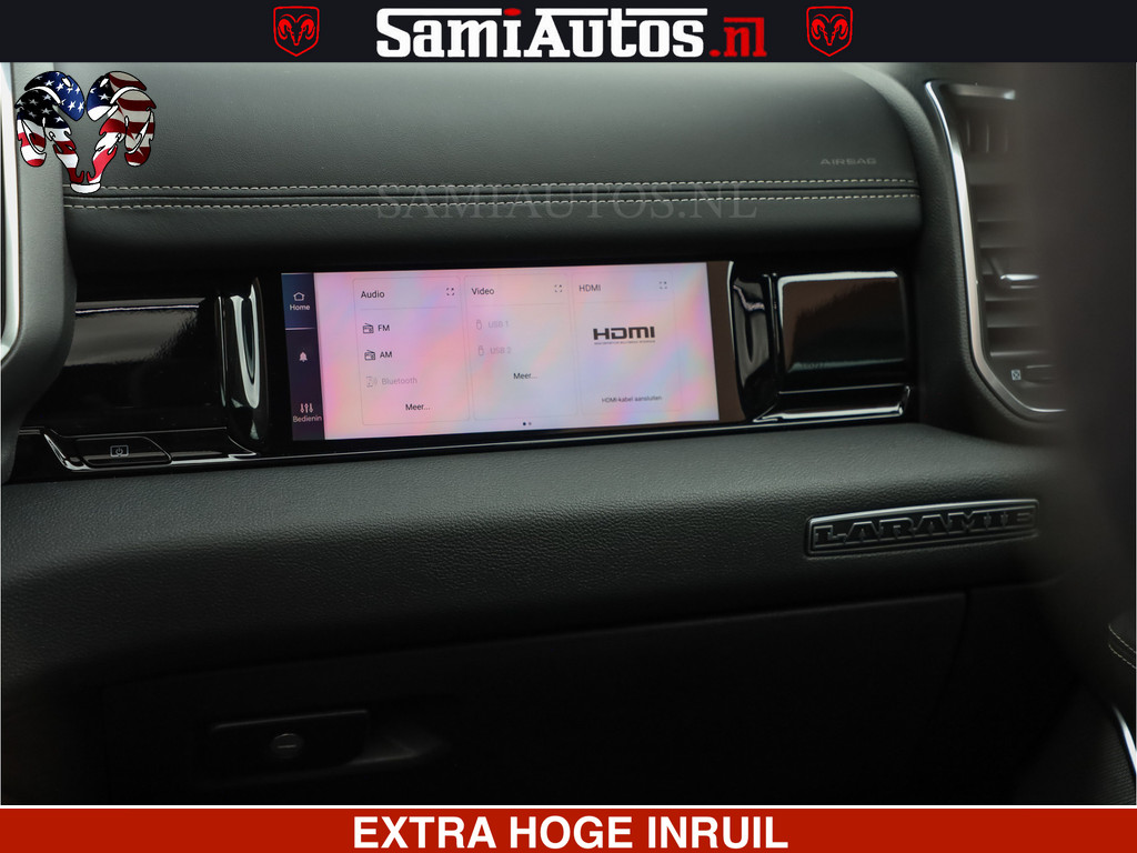 Dodge RAM 1500 Night Premium | Full Option | De Meest Luxe Pick-Up in zijn Klasse | Comfortabele Dubbele Cabine met Royale 5 Zitplaatsen | BPM vrij | Nu Leverbaar uit Voorraad | Voorraad Nr 2287 - 3384 7