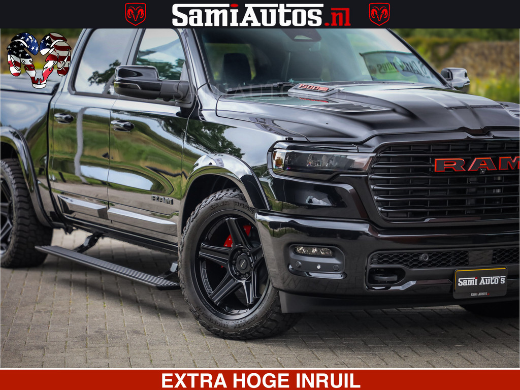 Dodge RAM 1500 Night Premium | Full Option | De Meest Luxe Pick-Up in zijn Klasse | Comfortabele Dubbele Cabine met Royale 5 Zitplaatsen | BPM vrij | Nu Leverbaar uit Voorraad | Voorraad Nr 2287 - 3384 9
