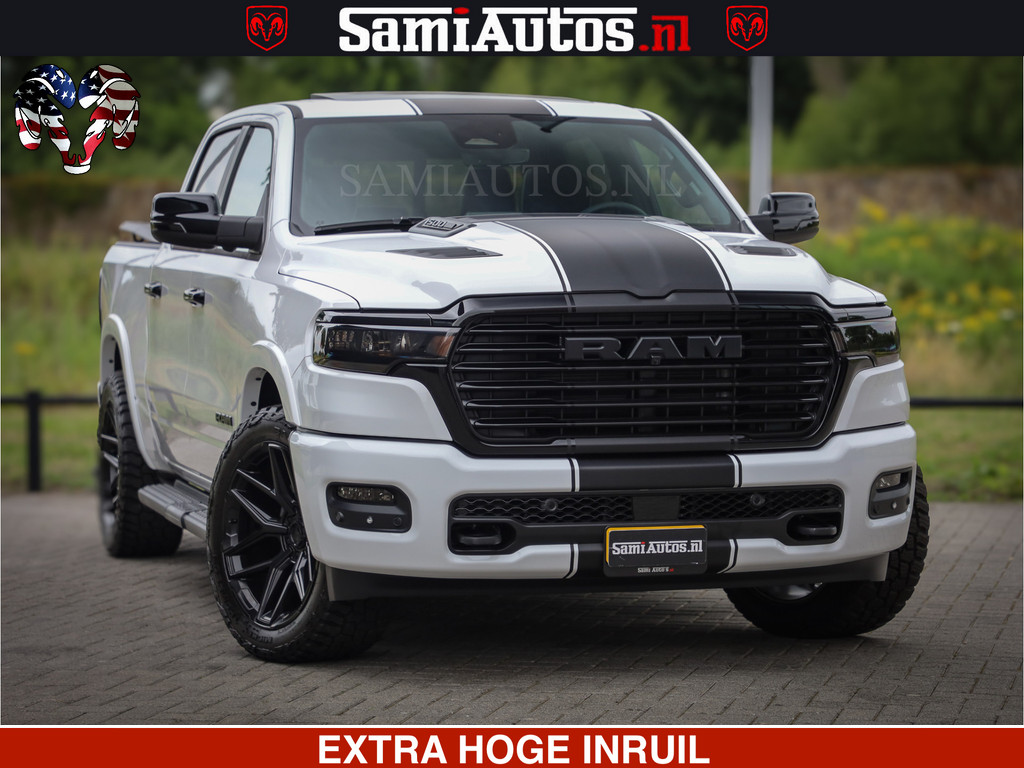 Dodge RAM 1500 PREMIUM | Full Option | De Meest Luxe Pick-Up in zijn Klasse | Comfortabele Dubbele Cabine met Royale 5 Zitplaatsen | BPM vrij | Nu Leverbaar uit Voorraad | Voorraad Nr 2230 - 8765 13