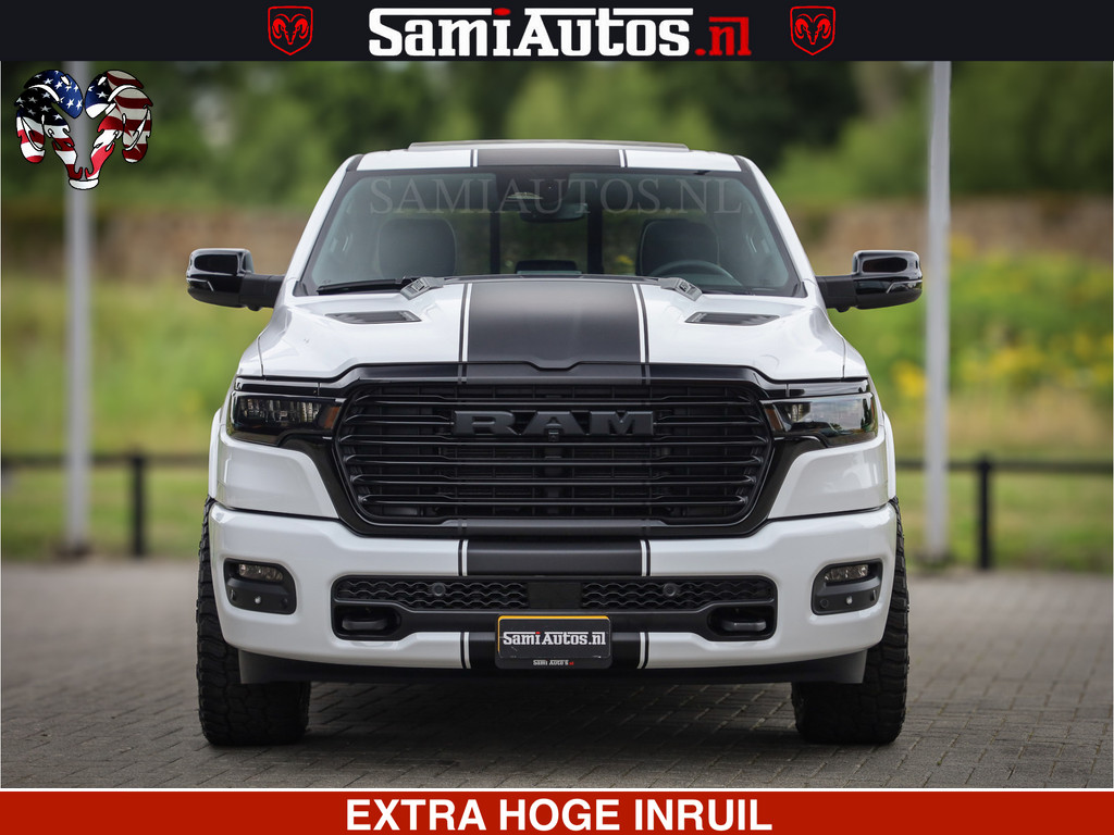 Dodge RAM 1500 PREMIUM | Full Option | De Meest Luxe Pick-Up in zijn Klasse | Comfortabele Dubbele Cabine met Royale 5 Zitplaatsen | BPM vrij | Nu Leverbaar uit Voorraad | Voorraad Nr 2230 - 8765 17