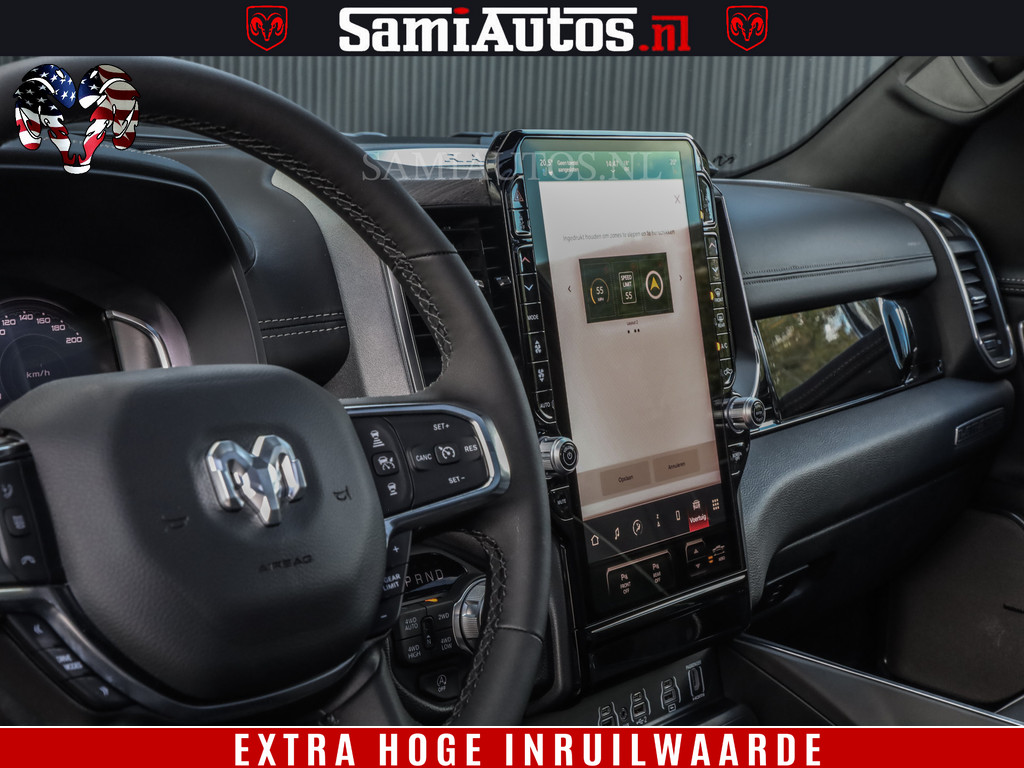 Dodge RAM 1500 PREMIUM | Full Option | De Meest Luxe Pick-Up in zijn Klasse | Comfortabele Dubbele Cabine met Royale 5 Zitplaatsen | BPM vrij | Nu Leverbaar uit Voorraad | Voorraad Nr 2230 - 8765 18