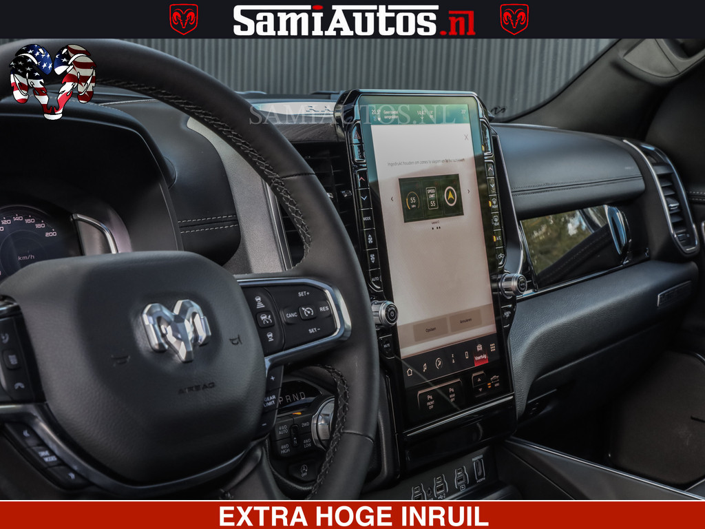 Dodge RAM 1500 PREMIUM | Full Option | De Meest Luxe Pick-Up in zijn Klasse | Comfortabele Dubbele Cabine met Royale 5 Zitplaatsen | BPM vrij | Nu Leverbaar uit Voorraad | Voorraad Nr 2230 - 8765 18