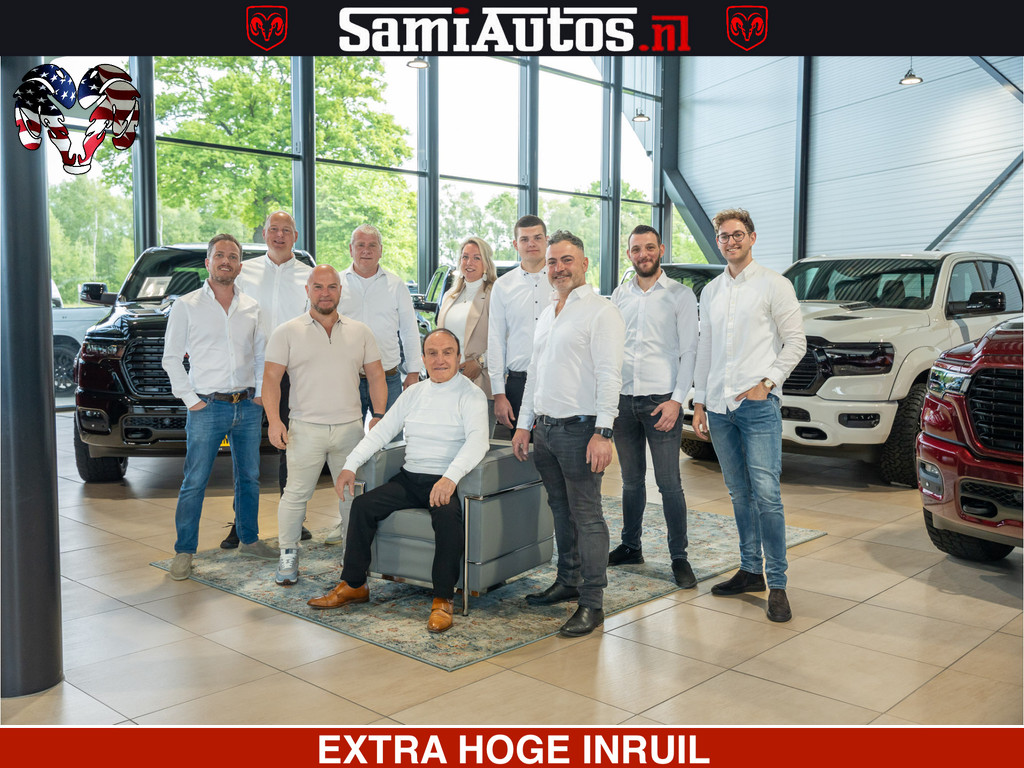 Dodge RAM 1500 PREMIUM | Full Option | De Meest Luxe Pick-Up in zijn Klasse | Comfortabele Dubbele Cabine met Royale 5 Zitplaatsen | BPM vrij | Nu Leverbaar uit Voorraad | Voorraad Nr 2230 - 8765 7