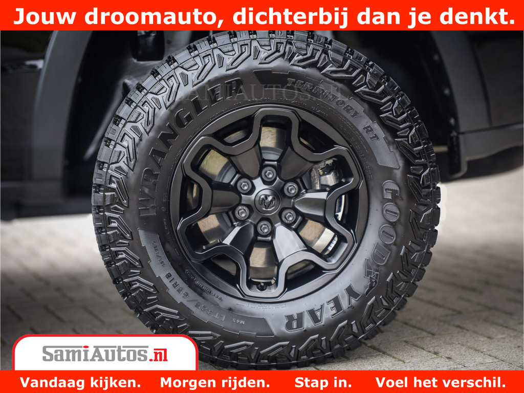 Dodge RAM 1500 REBEL TRX STYLE | BODY LIFT | RAM BAR | 4X4 | LPG | HUD HEADUP | DIGI CLUSTER | 360CAM | ADAPTIVE CRUISE | RAM BAR ROLLCOVER | Comfortabele Dubbele Cabine met Royale 5 Zitplaatsen | 9